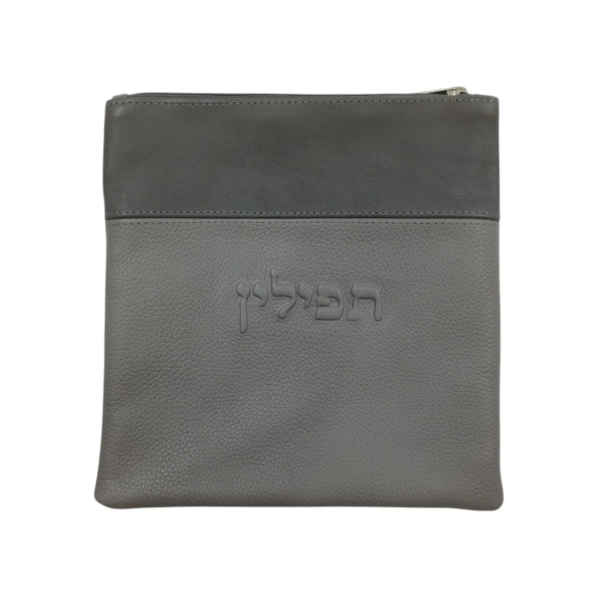 כיסוי לתפילין אפור שני שליש